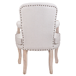 Кресло Aubrey Classical Armchair beige flax варинант исполнения - 3 | Loft Concept в Санкт-петербурге