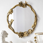 Настенное зеркало в бронзовой раме Eden Garden варинант исполнения - 4 | Loft Concept в Санкт-петербурге