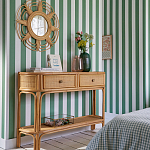 Консоль из плетеного ротанга с ящиками Armelle Rattan Console варинант исполнения - 5 | Loft Concept в Санкт-петербурге