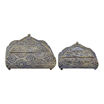 Набор из двух шкатулок с эффектом патинирования Austronesian Caskets варинант исполнения - 1 | Loft Concept в Санкт-петербурге