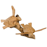 Статуэтка из дерева черепахи Animals of the World 25 варинант исполнения - 3 | Loft Concept в Санкт-петербурге