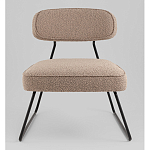 Кресло лаунж Kate букле капучино варинант исполнения - 4 | Loft Concept в Санкт-петербурге