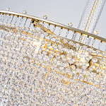 Люстра многоярусная с каскадами кристаллов Crystal Rains варинант исполнения - 5 | Loft Concept в Санкт-петербурге