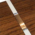 Консоль прямоугольная с выдвижным ящиком на прозрачных ножках Hitchcock варинант исполнения - 3 | Loft Concept в Санкт-петербурге