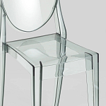 Прозрачный стул с серым оттенком LOUIS GHOST CHAIR варинант исполнения - 7 | Loft Concept в Санкт-петербурге