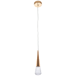 Подвесной светильник капля Acrylic Droplet Gold Hanging Lamp варинант исполнения - 2 | Loft Concept в Санкт-петербурге