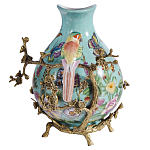 Кувшин с птичкой и  цветочным рисунком Blue Garden варинант исполнения - 3 | Loft Concept в Санкт-петербурге