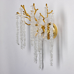 Бра золотого цвета с ветвями и хрустальными подвесками FAIRYTREE Light варинант исполнения - 3 | Loft Concept в Санкт-петербурге