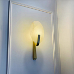 Бра с мраморным рассеивателем овальной формы Torch варинант исполнения - 6 | Loft Concept в Санкт-петербурге