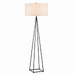 Торшер с основанием конической формы и тканевым абажуром Unusual варинант исполнения - 1 | Loft Concept в Санкт-петербурге