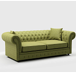 Мебельная ткань Шенилл светло-зеленый цвет 142 см T4-51 варинант исполнения - 4 | Loft Concept в Санкт-петербурге