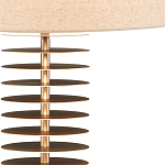 Настольная лампа с корпусом из металлических дисков Skyscraper варинант исполнения - 1 | Loft Concept в Санкт-петербурге