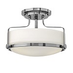 Потолочный светильник с круглым матовым белым плафоном Hinkley варинант исполнения - 9 | Loft Concept в Санкт-петербурге