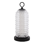 Настольная лампа с прозрачным факутрным стеклянным плафоном Sonora варинант исполнения - 2 | Loft Concept в Санкт-петербурге