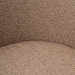 Кресло вращающееся черно-золотая рогожка Julia Armchair Golden Belt варинант исполнения - 4 | Loft Concept в Санкт-петербурге