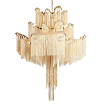 Люстра металлическая Rain of metal варинант исполнения - 1 | Loft Concept в Санкт-петербурге