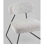 Кресло лаунж Kate букле серый варинант исполнения - 2 | Loft Concept в Санкт-петербурге