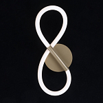 Бра с белым плафоном в форме восьмерки и круглым основанием Luke Lampco Tracer Lamp варинант исполнения - 2 | Loft Concept в Санкт-петербурге