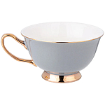Чайная пара из фарфора 200 мл Grey Tea Porcelain Set варинант исполнения - 2 | Loft Concept в Санкт-петербурге