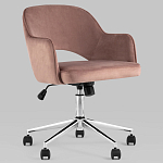 Кресло для компьютерного стола Veloury Pink варинант исполнения - 2 | Loft Concept в Санкт-петербурге