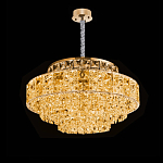 Люстра хрустальная в неоклассическом стиле на золотистом каркасе Majesty варинант исполнения - 5 | Loft Concept в Санкт-петербурге