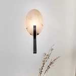 Бра с мраморным рассеивателем овальной формы Torch варинант исполнения - 3 | Loft Concept в Санкт-петербурге