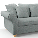 Мебельная ткань Шенилл голубой цвет 138 см T4-20 варинант исполнения - 9 | Loft Concept в Санкт-петербурге