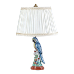 Настольная лампа с абажуром и основанием в виде попугая Parrot Table Lamp варинант исполнения - 1 | Loft Concept в Санкт-петербурге