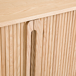 Длинный низкий буфет с 2-мя раздвижными дверцами Toinette Light Cupboard варинант исполнения - 12 | Loft Concept в Санкт-петербурге