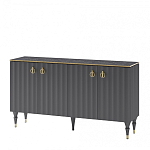 Консоль с фасадами цвета графит Antique Order Graphite варинант исполнения - 2 | Loft Concept в Санкт-петербурге