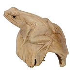 Статуэтка из дерева лягушка Animals of the World варинант исполнения - 1 | Loft Concept в Санкт-петербурге