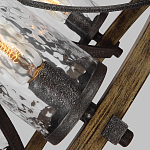 Люстра с цилиндрическим плафонами из толстого волнистого стекла в индустриальном стиле Feiss варинант исполнения - 16 | Loft Concept в Санкт-петербурге