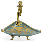 Блюдо фарфоровое Симфония ангела Pularia варинант исполнения - 2 | Loft Concept в Санкт-петербурге