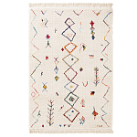 Ковер с графическим разноцветным узором Vinridio Bо  Multi варинант исполнения - 1 | Loft Concept в Санкт-петербурге