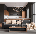 Люстра с подвесами в форме треугольников Niamh Barry варинант исполнения - 11 | Loft Concept в Санкт-петербурге