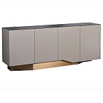 Комод со стеклянной столешницей и с выдвижными ящиками Minimalist Accent варинант исполнения - 1 | Loft Concept в Санкт-петербурге