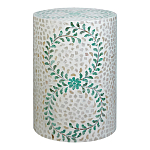 Столик с инкрустацией с перламутровым узором Eight варинант исполнения - 1 | Loft Concept в Санкт-петербурге