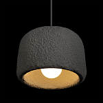 Подвесной светильник с цилиндрическим фактурным абажуром Sergey Makhno варинант исполнения - 5 | Loft Concept в Санкт-петербурге