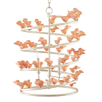 Люстра спиралевидная с фигурками птенцов Playful Chandelier варинант исполнения - 2 | Loft Concept в Санкт-петербурге