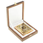 Портсигар на 20 сигарет с гравюрой Герба РФ в подарочной коробке Metal Cigarettes Cases варинант исполнения - 2 | Loft Concept в Санкт-петербурге