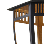 Подвесной светильник в форме фонаря чёрного цвета Black Lantern варинант исполнения - 1 | Loft Concept в Санкт-петербурге