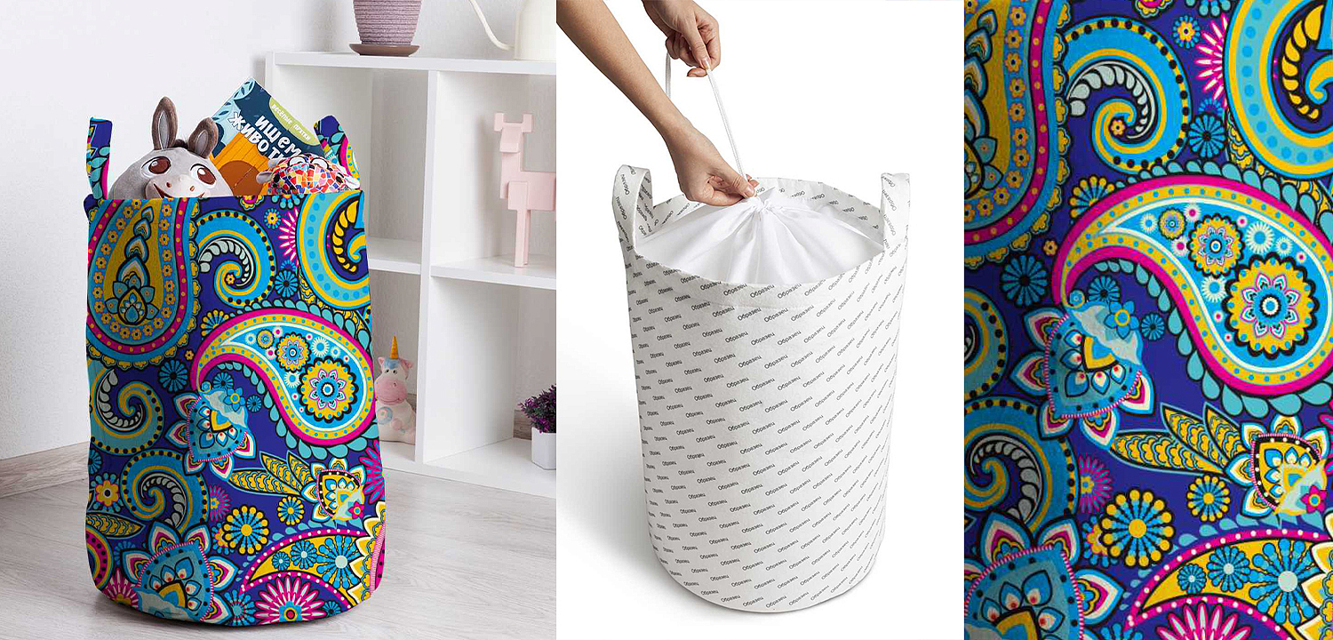Корзина Paisley Basket Корзина Paisley Basket - Loft-Concept в Санкт-петербурге