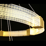 Люстра подвесная светодиодная Apolon Gold варинант исполнения - 4 | Loft Concept в Санкт-петербурге