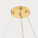 Люстра подвесная из золотых колец 57 см Golden Circles варинант исполнения - 11 | Loft Concept в Санкт-петербурге