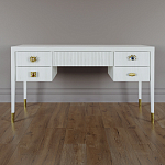 Письменный стол с 4-мя ящиками Elsa Dreams White варинант исполнения - 6 | Loft Concept в Санкт-петербурге