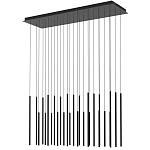 Люстра каскадная черная Black Cascade Chandelier варинант исполнения - 1 | Loft Concept в Санкт-петербурге