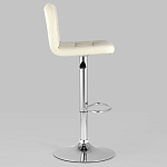 Барный стул с сиденьем молочного цвета Honory варинант исполнения - 2 | Loft Concept в Санкт-петербурге