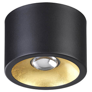 Спот Gold Diffuse Черный