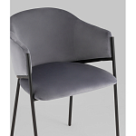 Стул Brace велюр молочный варинант исполнения - 2 | Loft Concept в Санкт-петербурге