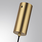 Подвесной светильник с плафоном в форме цилиндра из алебастра Cryptocrystalline Stone варинант исполнения - 4 | Loft Concept в Санкт-петербурге